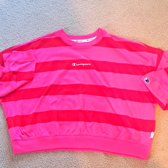 CHAMPION Tops - CHAMPION OVERSIZED CROP M